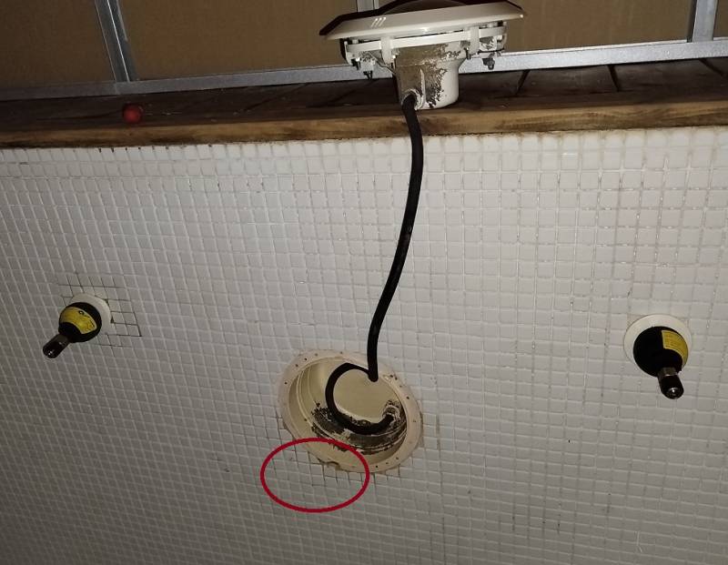 Spécialiste en recherche de fuite sur une piscine/spa de nage maçonnée et carrelée de 50m² sur Saint-Jean de Vedas proche de Montpellier