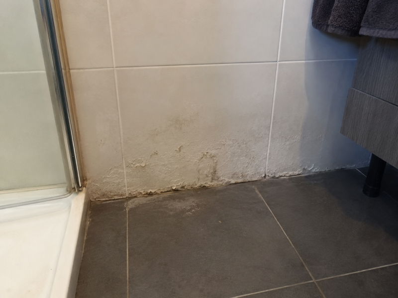 Dégât des eaux à Pézenas près de Montagnac : recherche de fuite après apparition d'humidité dans une salle de bains