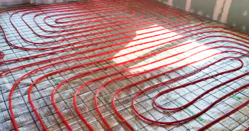 Perte de pression, fuite chauffage au sol